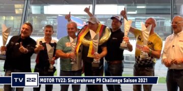 MOTOR TV22: Die Jahressiegerehrung der P9 Challenge für die Saison 2021 am Red Bull Ring