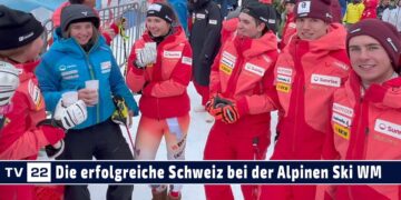 SPORT TV22: Die erfolgreiche Schweiz bei der Alpinen Ski Weltmeisterschaft 2023 in St. Anton