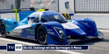 Die SCC Challenge mit den Sportwagen und Prototypen im Königlichen Park in Monza