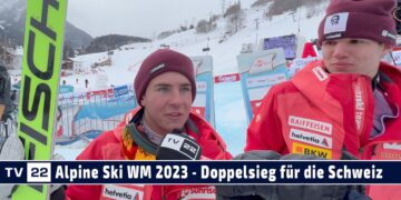 SPORT TV22: Doppelsieg für Schweiz von Hiltbrand & Hächler im Super G St. Anton – Alpine Ski WM 2023