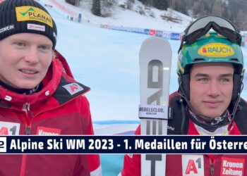 SPORT TV22: 2x Bronze für Vincent Wieser im Super G und Team-Kombi in St. Anton – Alpine Ski WM 2023