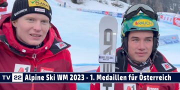 SPORT TV22: 2x Bronze für Vincent Wieser im Super G und Team-Kombi in St. Anton – Alpine Ski WM 2023