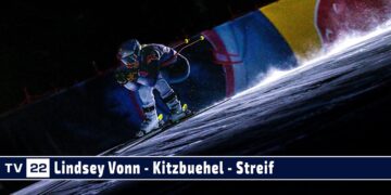 Weltpremiere auf der Streif: Lindsey Vonn auf der schwierigsten Abfahrt der Welt, und das bei Nacht!