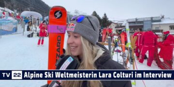 SPORT TV22: Neue Ski Weltmeisterin Lara Colturi – Siegerin im Super G Alpine Ski WM in St. Anton
