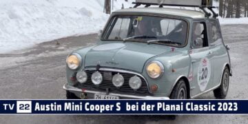 MOTOR TV22: Der Austin Mini Cooper S von Andreas Maron bei der Planai Classic 2023