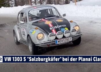 MOTOR TV22: Der VW 1303 S „Salzburgkäfer“ von Hannes und Eva Kotratschek bei der Planai Classic 2023