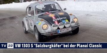 MOTOR TV22: Der VW 1303 S „Salzburgkäfer“ von Hannes und Eva Kotratschek bei der Planai Classic 2023