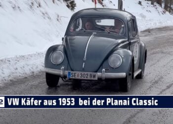 MOTOR TV22: Der VW Käfer aus 1953 von Franz und Susanna Wittner bei der Planai Classic 2023
