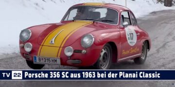 MOTOR TV22: Der Porsche 356 SC aus 1963 von Rolf Sonnenmoser bei der Planai Classic