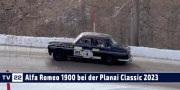 MOTOR TV22: Der Alfa Romeo 1900 von Michael und Niklas Kurz bei der Planai Classic 2023