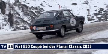 MOTOR TV22: Der Fiat 850 Coupé von Michael Krammer bei der Planai Classic 2023