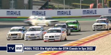 MOTOR TV22: Die Highlights des DTM Classic Cup vom Sonntag in Spa 2022