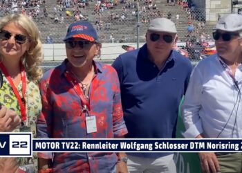 1684345584 maxresdefault MOTOR TV22: Wolfgang Schlosser, Rennleiter der DTM am Norisring im Interview in der Startaufstellung