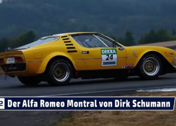 MOTOR TV22: Der Alfa Romeo Montreal Gruppe 4 von Dirk Schumann beim DTM Classic DRM Cup 2022