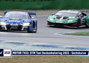 MOTOR TV22: DTM Test Hockenheim 2022 – Die ersten Bilder aus der Sachskurve