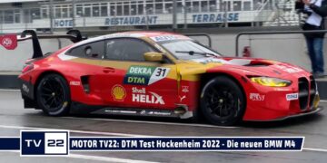 MOTOR TV22: Der neue BMW M4 in der DTM 2022 mit Schubert Motorsport und Walkenhorst Motorsport