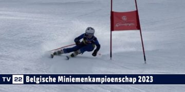Belgische Miniemenkampioenschap 2023 & Grote Prijs Snow Valley – Ziel vom Riesentorlauf