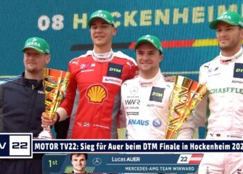 Sieg von Lucas Auer beim Saisonfinale der DTM Hockenheim 2022 – es fehlen nur 2 Punkte auf Leader