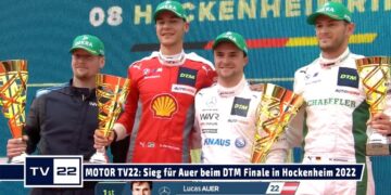 Sieg von Lucas Auer beim Saisonfinale der DTM Hockenheim 2022 – es fehlen nur 2 Punkte auf Leader