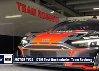 MOTOR TV22: DTM Test Hockenheim – Team Rosberg mit dem Audi R8 LMS