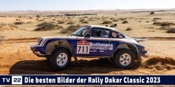 Die besten Bilder der Rally Dakar Classic 2023 – Porsche Rothmanns und viele Raritäten | MOTOR TV22