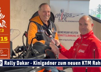 Infos aus 1. Hand: Heinz Kinigadner über den neuen Rahmen der KTM für die Rally Dakar 2023