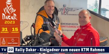 Infos aus 1. Hand: Heinz Kinigadner über den neuen Rahmen der KTM für die Rally Dakar 2023