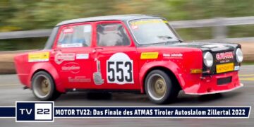MOTOR TV22: Das Finale des ATMAS Tiroler Autoslalom in Zell am Ziller 2022 – Teil 1
