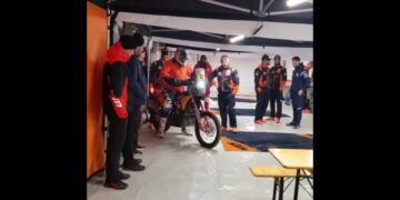 Matthias Walkner trotz Schmerzen Platz 6 auf der 5. Etappe Dakar 2023 – Kini Red Bull KTM Team happy