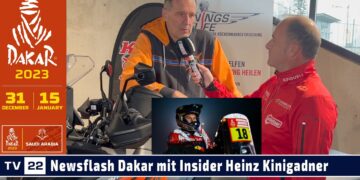 Infos aus 1. Hand: Kevin Sanders und der Dornenstrauch der Probleme macht – Rally Dakar 2023