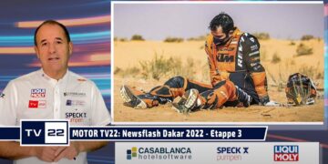 MOTOR TV22 Newsflash Dakar 2022 – Etappe 3: Matthias Walkner auf Gesamtplatz 3
