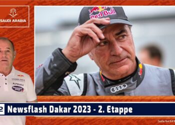 MOTOR TV22: Die 2. Etappe Autos – Newsflash Rally Dakar 2023: Al-Attiyah gewinnt, Sainz auf P3