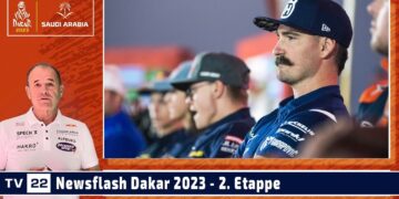 MOTOR TV22: Die 2. Etappe Motorräder – Newsflash Rally Dakar 2023: Klein gewinnt vor Bühler