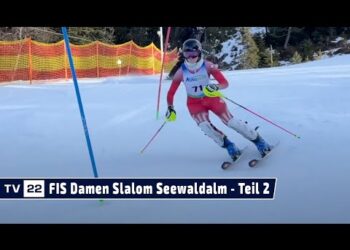SPORT TV22: Das Rennen Teil 2 FIS Damen Slalom auf der Seewaldalm 2022
