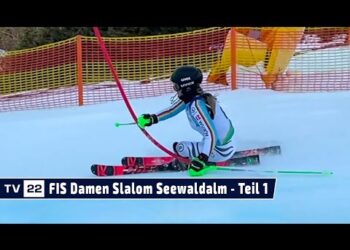 SPORT TV22: Das Rennen Teil 1 FIS Damen Slalom auf der Seewaldalm 2022