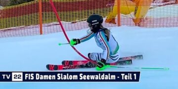 SPORT TV22: Das Rennen Teil 1 FIS Damen Slalom auf der Seewaldalm 2022
