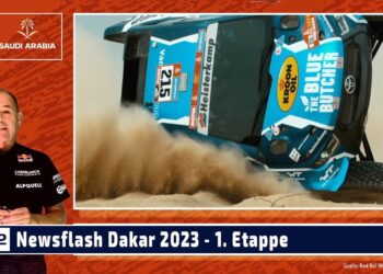 MOTOR TV22: Die 1. Etappe Autos – Newsflash Rally Dakar 2023: Sainz gewinnt vor Loeb und Ekström