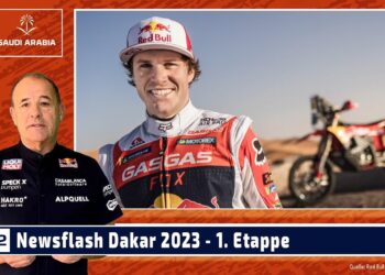 MOTOR TV22: Die 1. Etappe Motorräder – Newsflash Rally Dakar 2023: Sanders gewinnt, Sunderland out