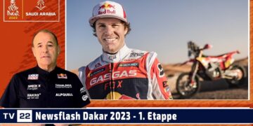 MOTOR TV22: Die 1. Etappe Motorräder – Newsflash Rally Dakar 2023: Sanders gewinnt, Sunderland out