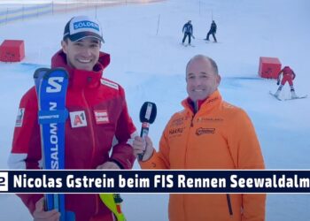 SPORT TV22: Nicolas Gstrein beim FIS Rennen auf der Seewald Alm im Dezember 2022