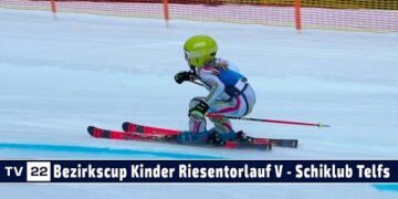 SPORT TV22: Bezirkscup Kinder – Riesenslalom am Start 2. Rennen der Bezirke IN, IM & SZ | Teil 5