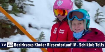 SPORT TV22: Bezirkscup Kinder – Riesenslalom 2. Rennen der Bezirke IN, IM & SZ Seewaldalm | Teil 4