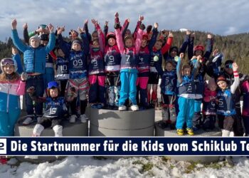 Schiklub Telfs – Persönliche Wunschnummer mit Namen für alle Kinder als Weihnachtsüberraschung