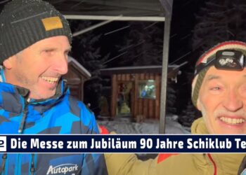 Die Jubiläumsmesse 90 Jahre Schiklub Telfs mit Dekan Bernhard Kranebitter an der Begegnungsstätte