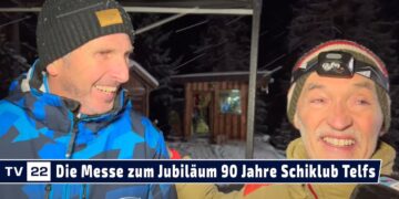 Die Jubiläumsmesse 90 Jahre Schiklub Telfs mit Dekan Bernhard Kranebitter an der Begegnungsstätte