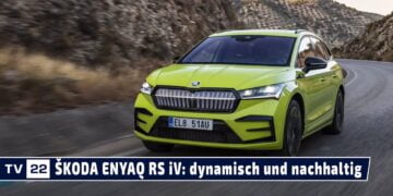 MOBIL TV22: Der neue ŠKODA ENYAQ RS iV: dynamisch, effizient und nachhaltig