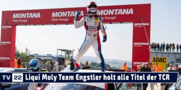 MOTOR TV22: Alle 3 Titel der ADAC TCR Germany 2022 gehen an das Liqui Moly Team Engstler