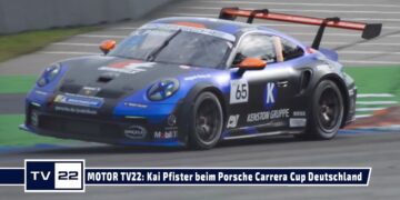 MOTOR TV22: Kai Pfister im Porsche Carrara Cup Deutschland knapp am Podium vorbei – Hockenheim 2022