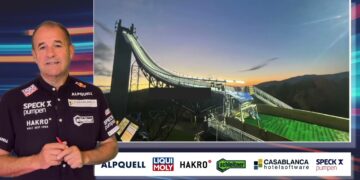 MOTOR TV22: Der Skispringer Francisco Mörth beim Continental Cup in Lake Placid 2022