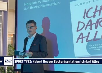 SPORT TV22: Hubert Neuper und seine Wege aus persönlichen Krisen: Buchpräsentation „Ich darf alles“